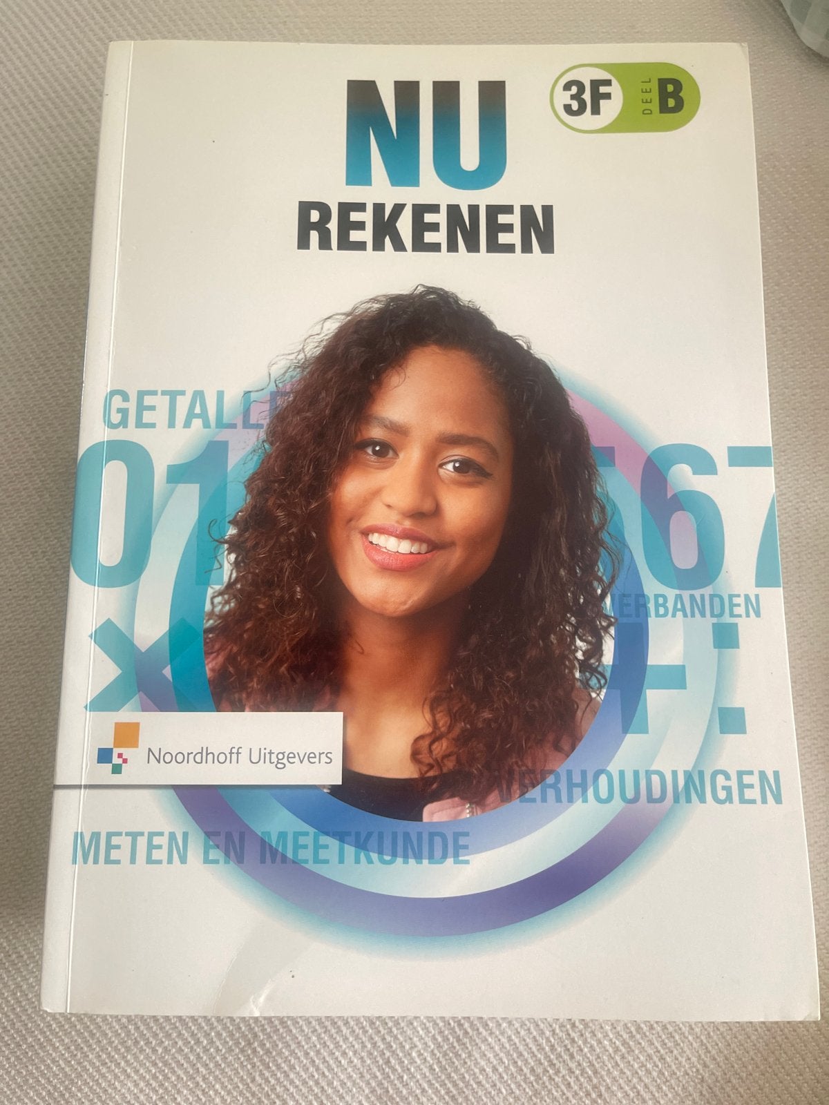 NU rekenen  3F deel B, Ophalen of Verzenden, Zo goed als nieuw, Overige wetenschappen