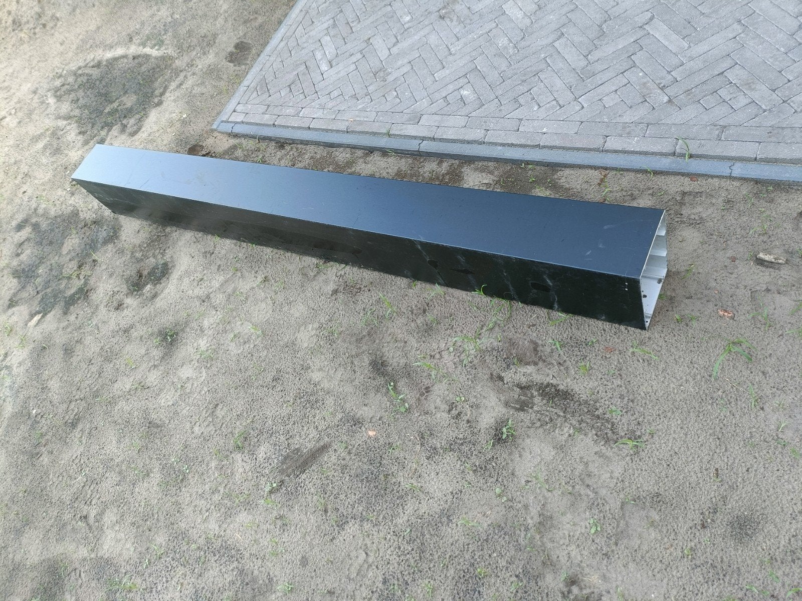 Aluminium kokerprofiel veranda, Ophalen, Gebruikt, Aluminium