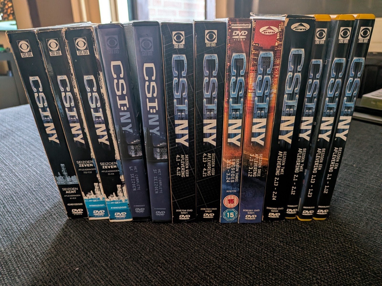 CSI: Ney York seizoen 1 tm 8, Cd's en Dvd's, Vanaf 12 jaar, Ophalen of Verzenden, Zo goed als nieuw, Actie en Avontuur