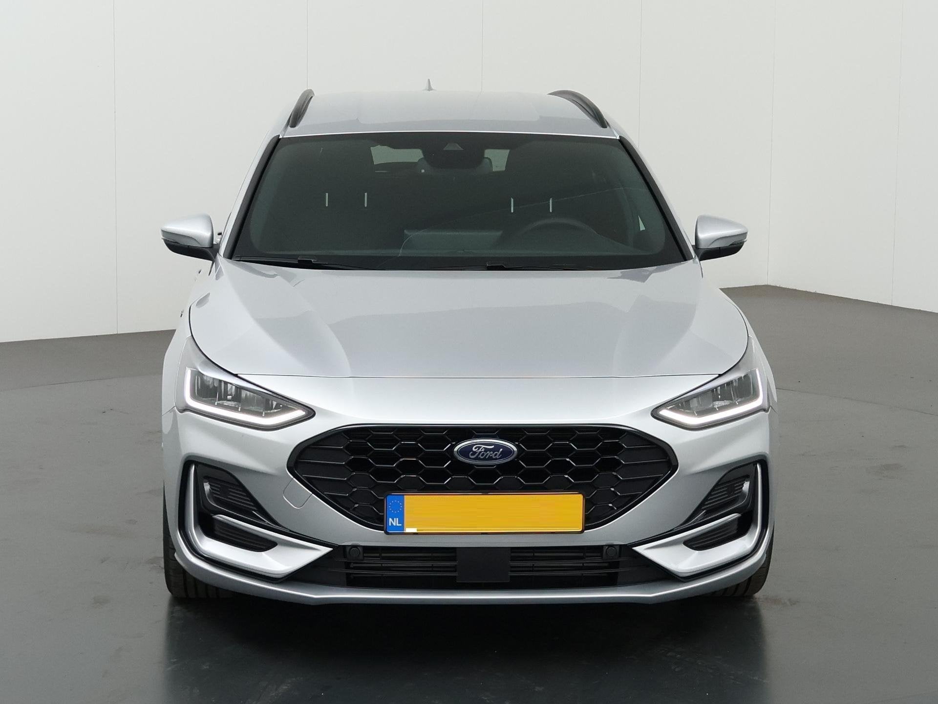 Ford Focus Wagon 1.0 EcoBoost Hybrid ST Line X, Auto's, Euro 6, Handgeschakeld, 19 km/l, Zilver of Grijs