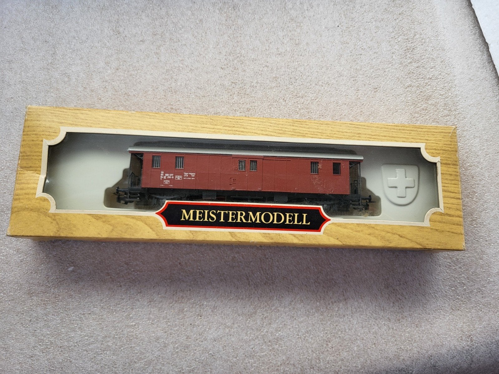 Liliput 278 55 Magazinwagen SBB CFF, Gelijkstroom, Wagon, Ophalen of Verzenden, Zo goed als nieuw