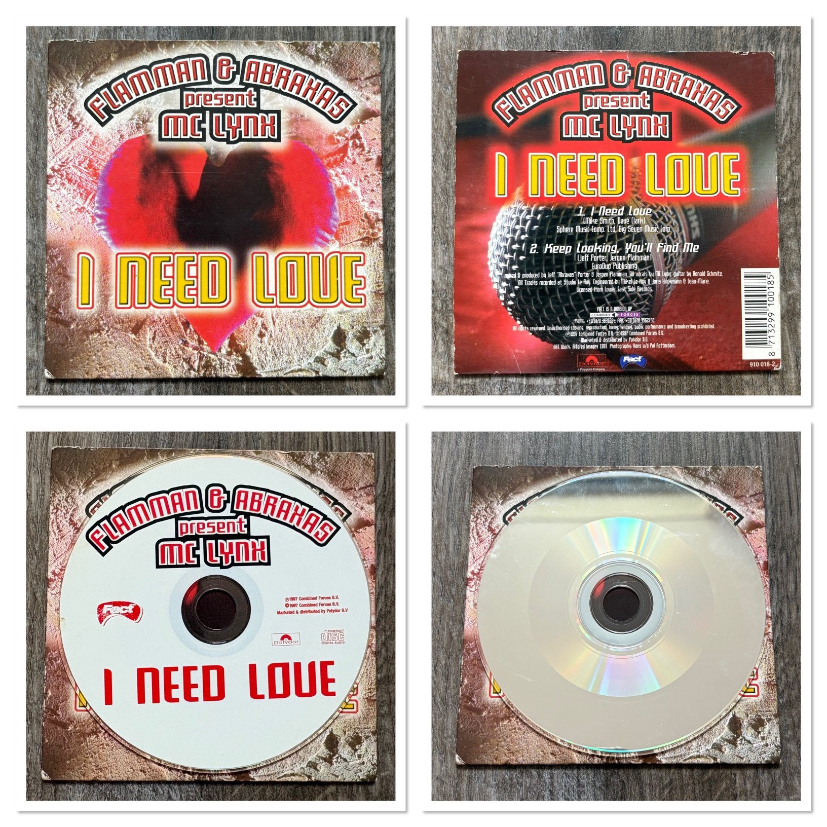 Flamman & Abraxas: I Need Love, Ophalen of Verzenden