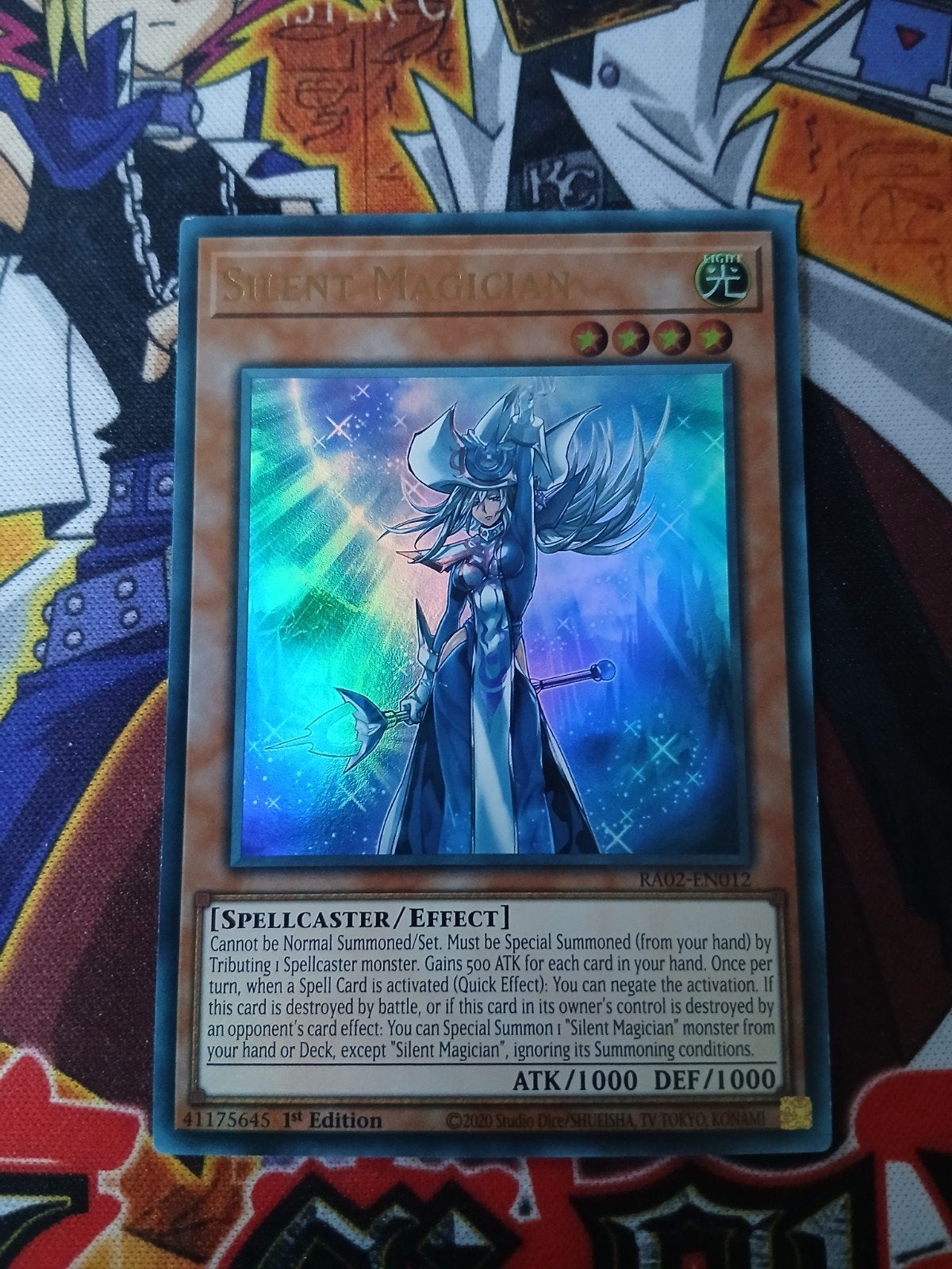 Silent Magician - Ultra Rare RA02 - Yu-Gi-Oh, Ophalen of Verzenden, Zo goed als nieuw, Foil