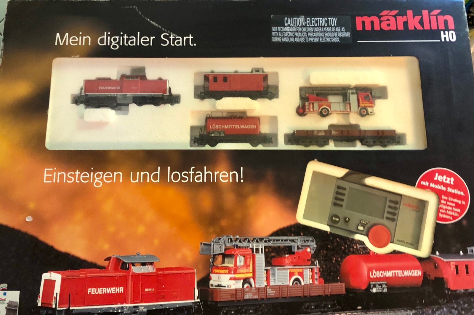 Märklin H0 Treinset met extra's - Digitaal en Analoog, Hobby en Vrije tijd, Wisselstroom, Treinset, Ophalen of Verzenden, Zo goed als nieuw