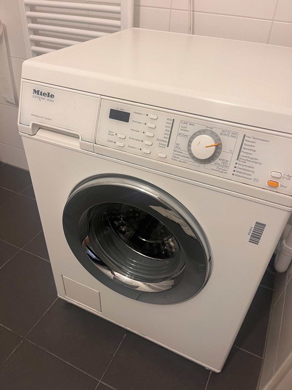 Miele W4160 Softtronic Wasmachine - Uitstekende staat, Witgoed en Apparatuur, Wasmachines, Ophalen, 6 tot 8 kg, Voorlader, Wolwasprogramma