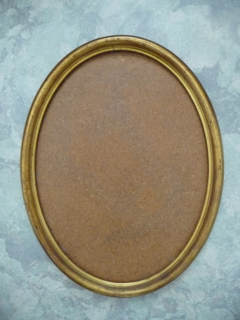 Grote ovale lijst zonder glas., Minder dan 50 cm, Gebruikt, Ophalen of Verzenden, Minder dan 50 cm