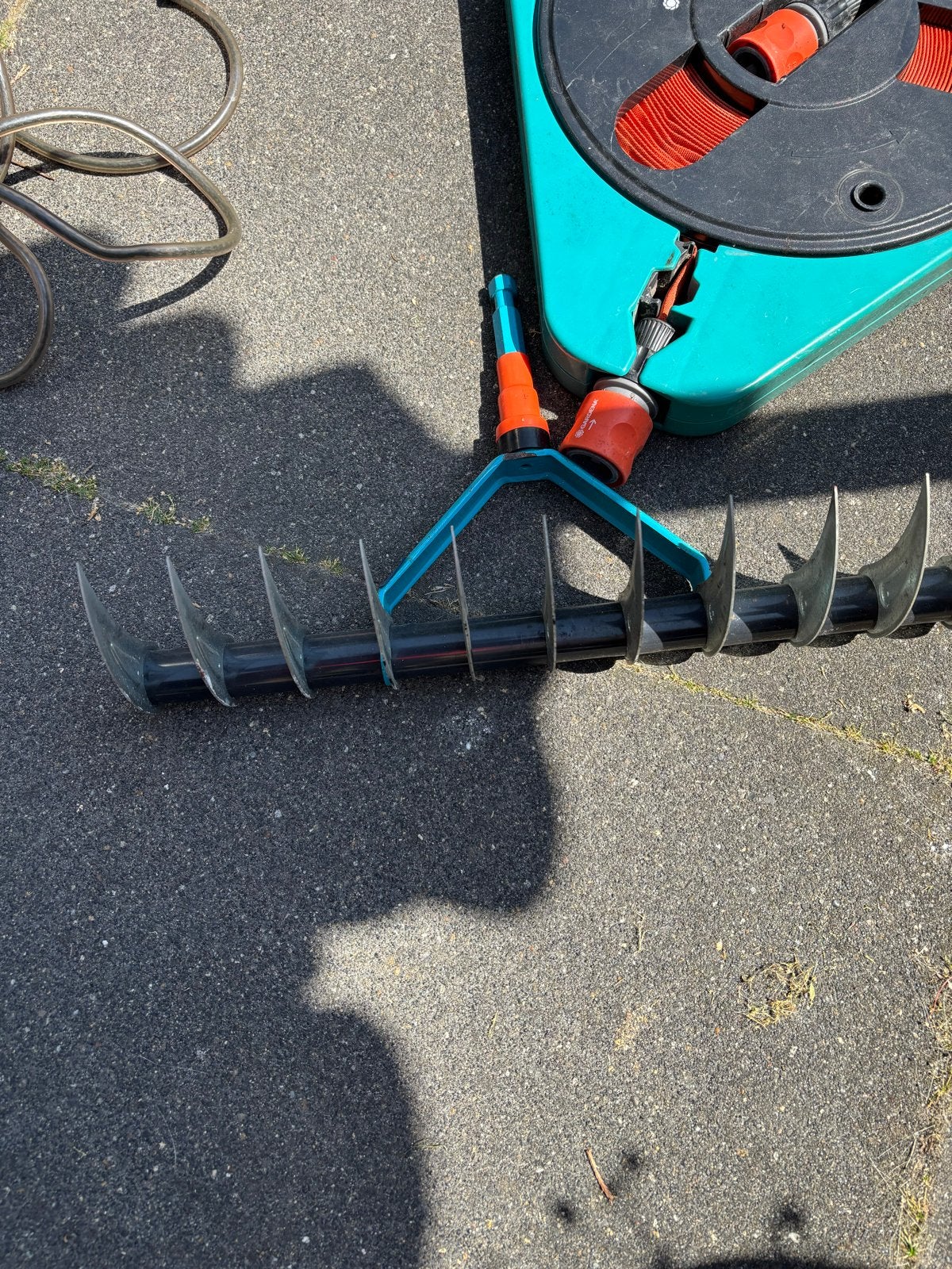Verticuteerhaak zonder stok - Gardena, Tuin en Terras, Verticuteermachines, Ophalen, Gebruikt