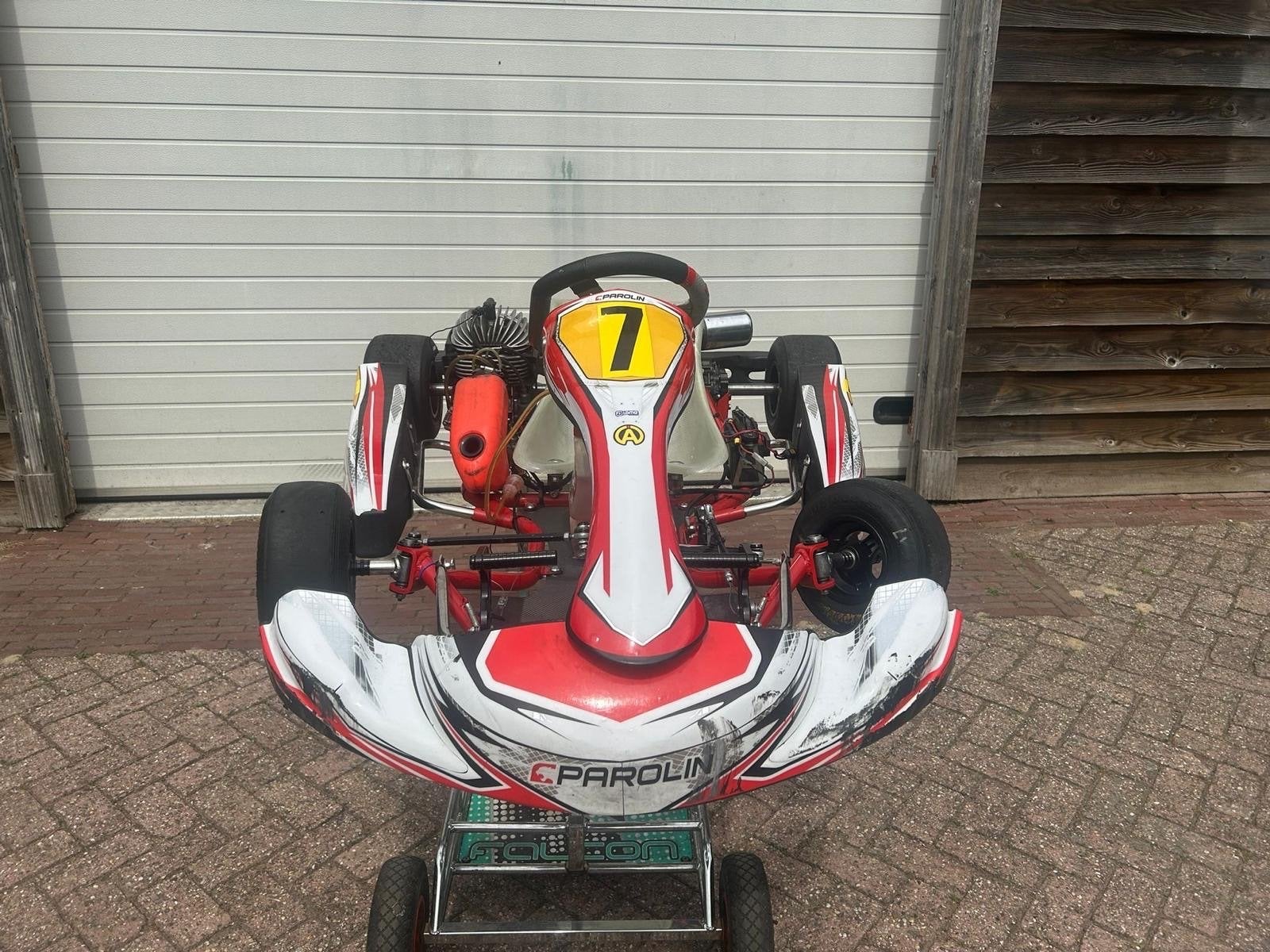 Parolin Mini 60 met TM motor - 4 uur na revisie, Sport en Fitness, Karting, Ophalen, Zo goed als nieuw, Kart