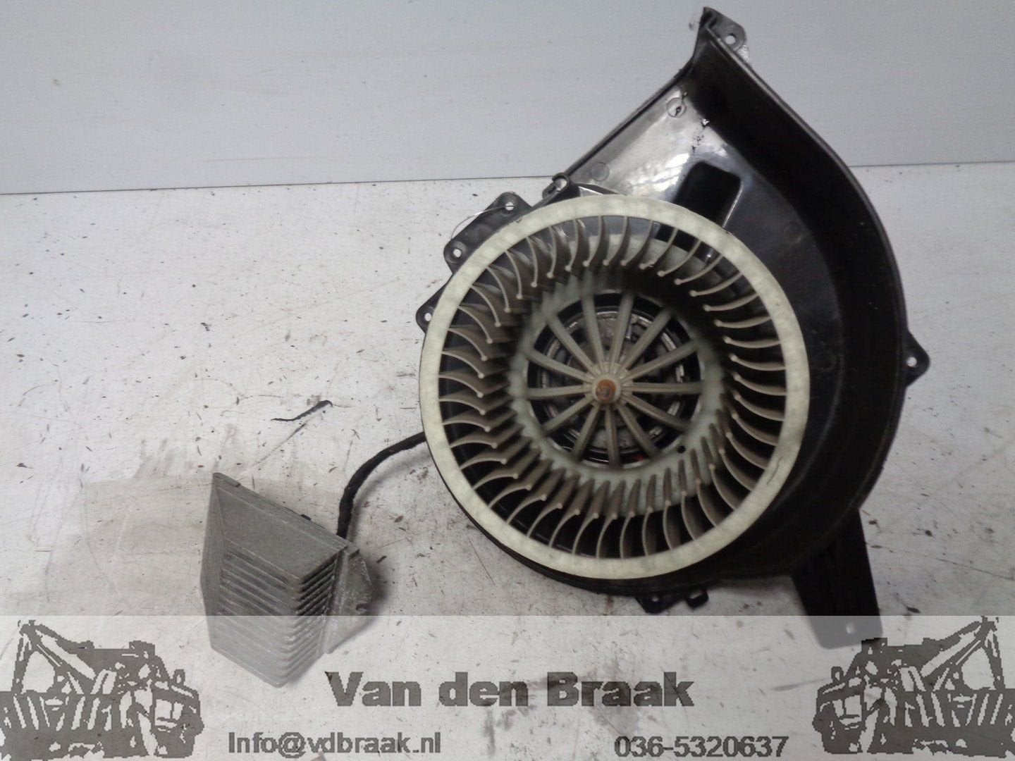 Volkswagen Polo 2009-2014 Kachelmotor met weerstand, Gebruikt, -, Volkswagen, Herkomst onderdeel bekend