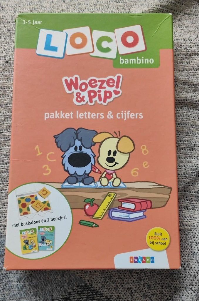 Loco bambino woezel en pip, Kinderen en Baby's, Speelgoed | Educatief en Creatief, Ophalen, Gebruikt