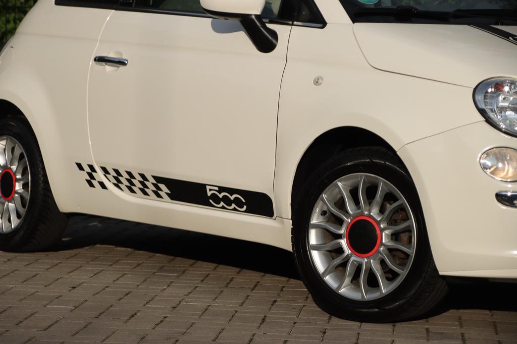 Super leuke Fiat 500C 1.2 Cabrio!!! 4-Cilinder!!!, Auto's, Voorwielaandrijving, Euro 5, 4 cilinders, Wit