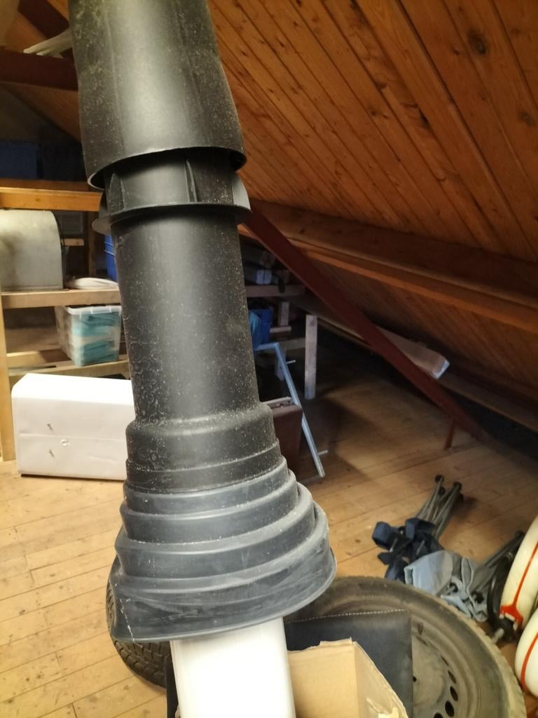 Te koop nieuwe rookgasafvoer, Ophalen, Nieuw, Minder dan 2 meter, 80 mm of meer