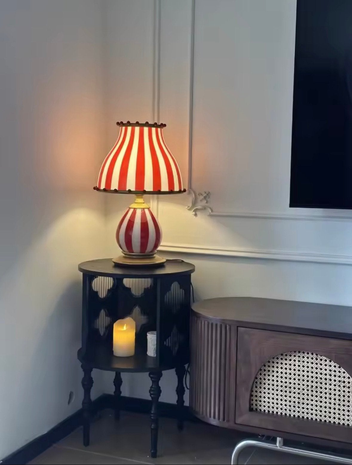 Unieke Retro lamp, Huis en Inrichting, Ophalen of Verzenden, Zo goed als nieuw