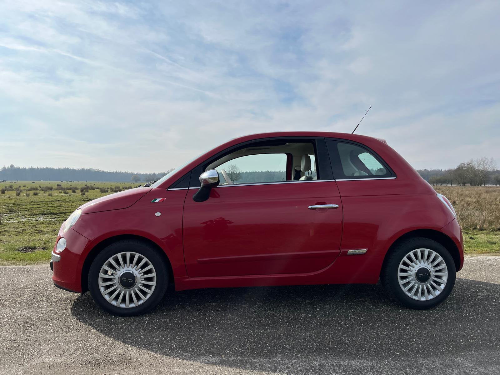 Fiat 500 1.2 2012 Rood, Auto's, Fiat, Particulier, ABS, Airbags, Airconditioning, Boordcomputer, Centrale vergrendeling, Climate control