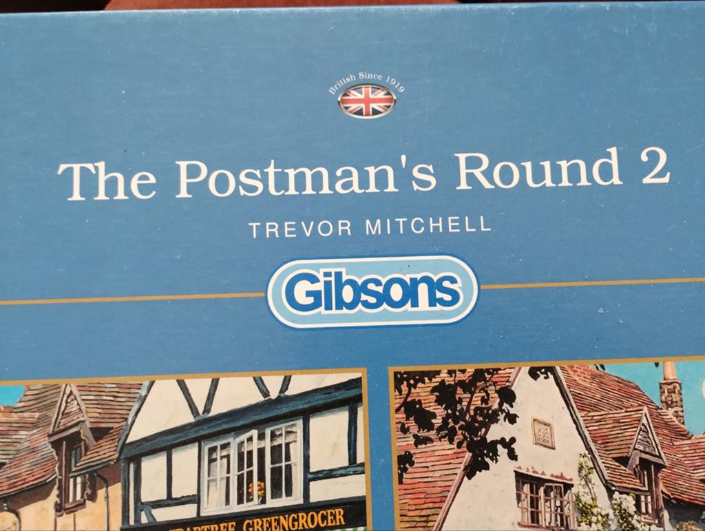 Gibsons puzzels, 2 keer 500 stukjes. The Postmans Round, Ophalen of Verzenden, 500 t/m 1500 stukjes, Zo goed als nieuw