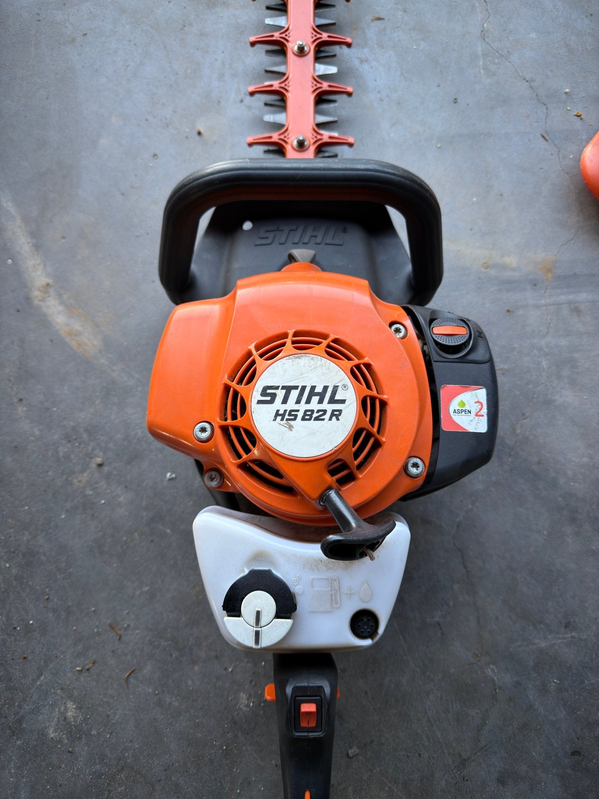 Stihl HS 82 R Heggenschaar - Benzine, Ophalen of Verzenden, Gebruikt, Benzine