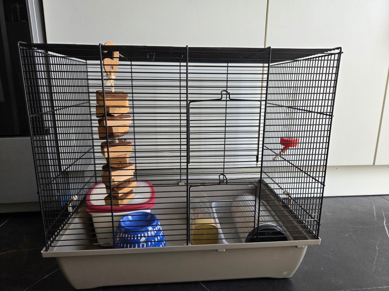Hamsterkooi, Dieren en Toebehoren, Ophalen, Gebruikt, Metaal, Overige typen