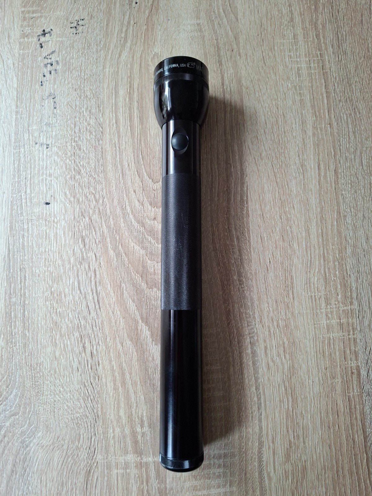 Maglite 4D Zwart Originele Xenon lamp (2), Ophalen of Verzenden, Gebruikt, Batterij