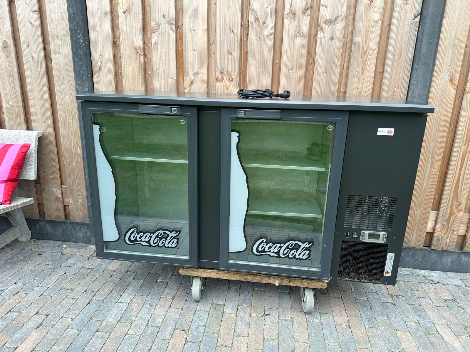 Gamko Coca-Cola Koelkast met Dubbele Deur, Ophalen of Verzenden