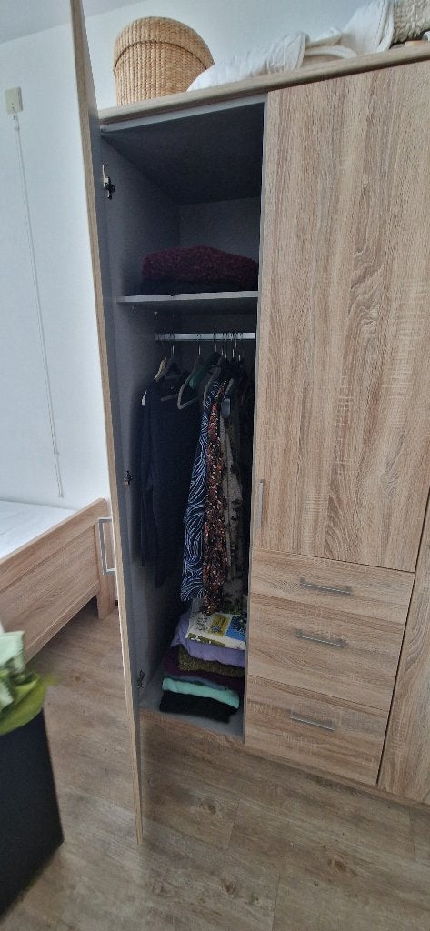 complete slaapkamerset, Huis en Inrichting, Slaapkamer | Complete slaapkamers, Ophalen, Zo goed als nieuw, Eenpersoons