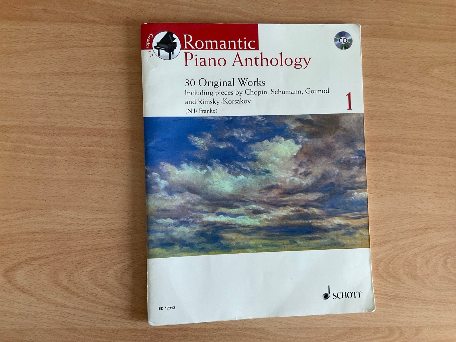 Romantic Piano Anthology - 30 originele werken met CD, Ophalen of Verzenden, Gebruikt