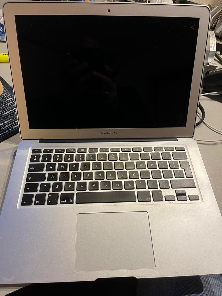 Macbook Air A1466 8Gb, Computers en Software, Apple Macbooks, Qwerty, 8 GB, 13 inch, Minder dan 2 Ghz
