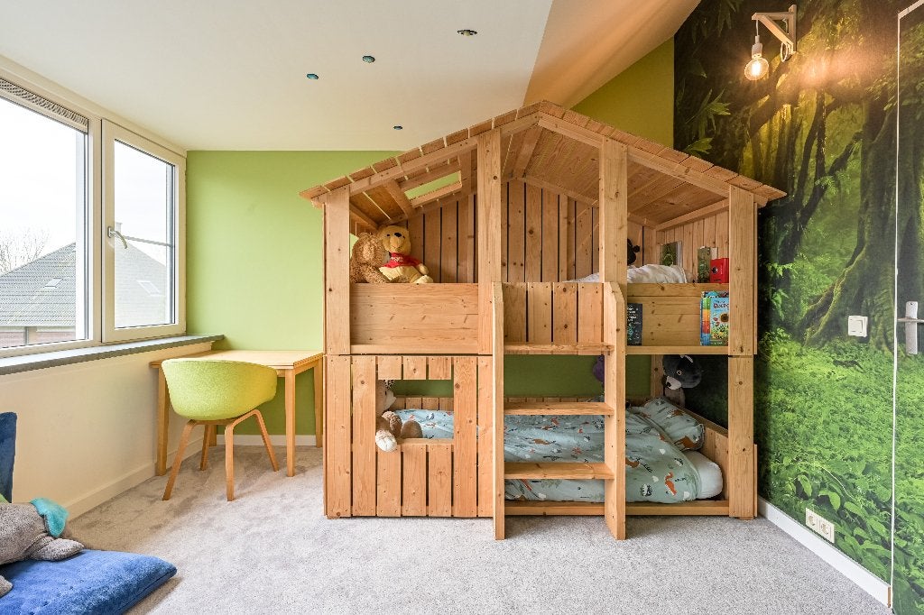 Boomhutbed exclusief lattenbodem(s), Kinderen en Baby's, Ophalen, Gebruikt, Stapelbed