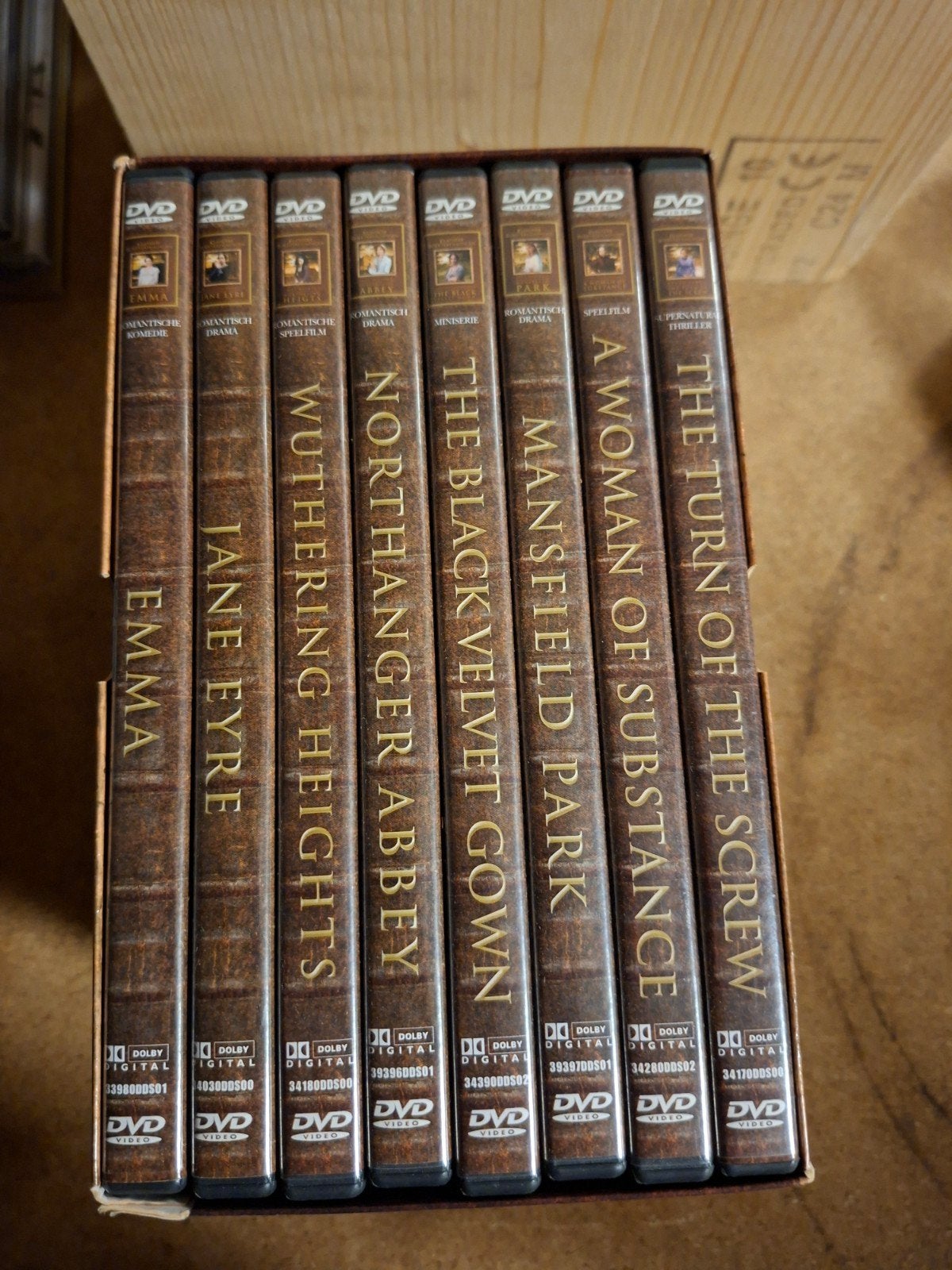 Klassieke Boekverfilmingen DVD Boxset - 8 Films, Ophalen of Verzenden, Zo goed als nieuw