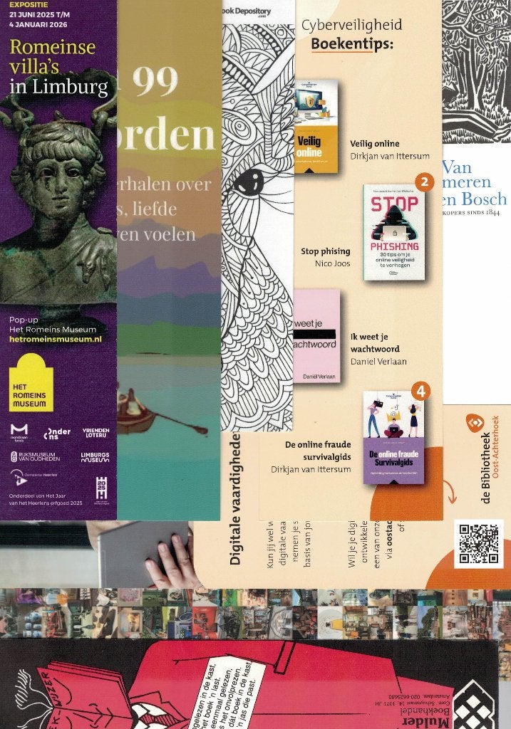 80 verschillende boekenleggers., Verzenden, Nieuw, Overige onderwerpen