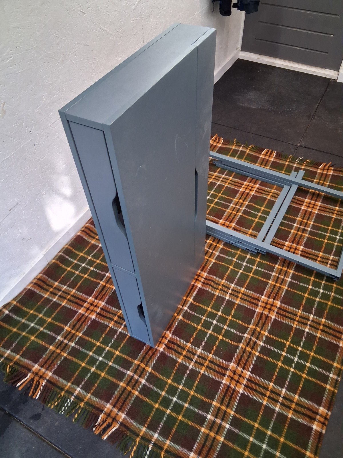 IKEA Alex bureau met 2 lades (gedemonteerd), Ophalen, Gebruikt, Spaanplaat of MDF, IKEA
