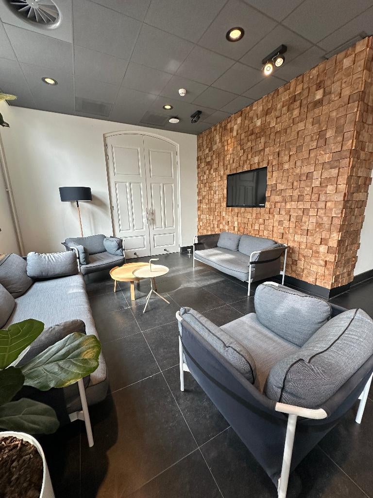 Vierdelige designer HAY seaters, Ophalen, Gebruikt, Bank, Loungeset
