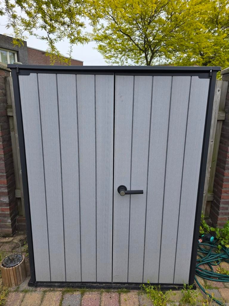 Keter High Store Plus, Tuin en Terras, Ophalen, Zo goed als nieuw, Kunststof, Overige typen