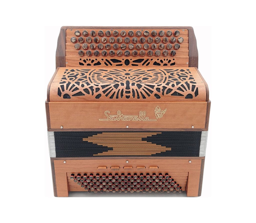 Saltarelle Arcadia | Accordeon, 96-bas, Ophalen, Overige merken, Met koffer