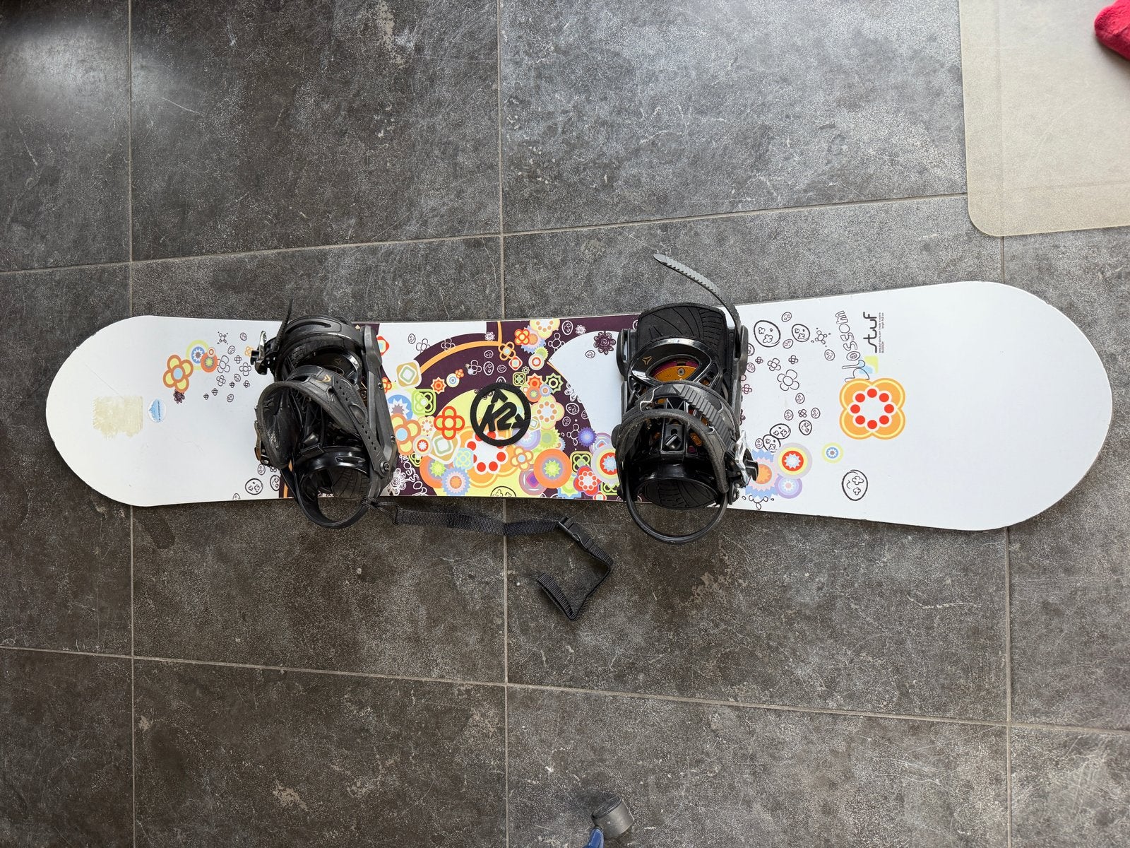 Snowboard met bindingen - Atomic Air (mist 1 teen binding), Gebruikt, Overige typen, Ophalen of Verzenden, Atomic