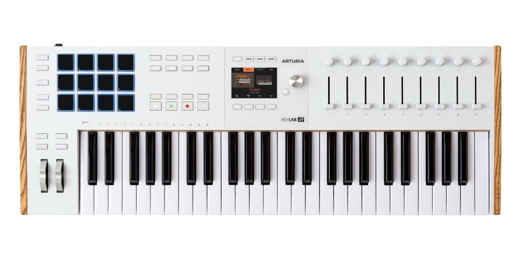 Arturia Keylab 49 MK3 White Midi Controller SUPERPRIJS!!, Info@arturia.com, 26 Av. Jean Kuntzmann, 38330 Montbonnot-Saint-Martin, Frankrijk