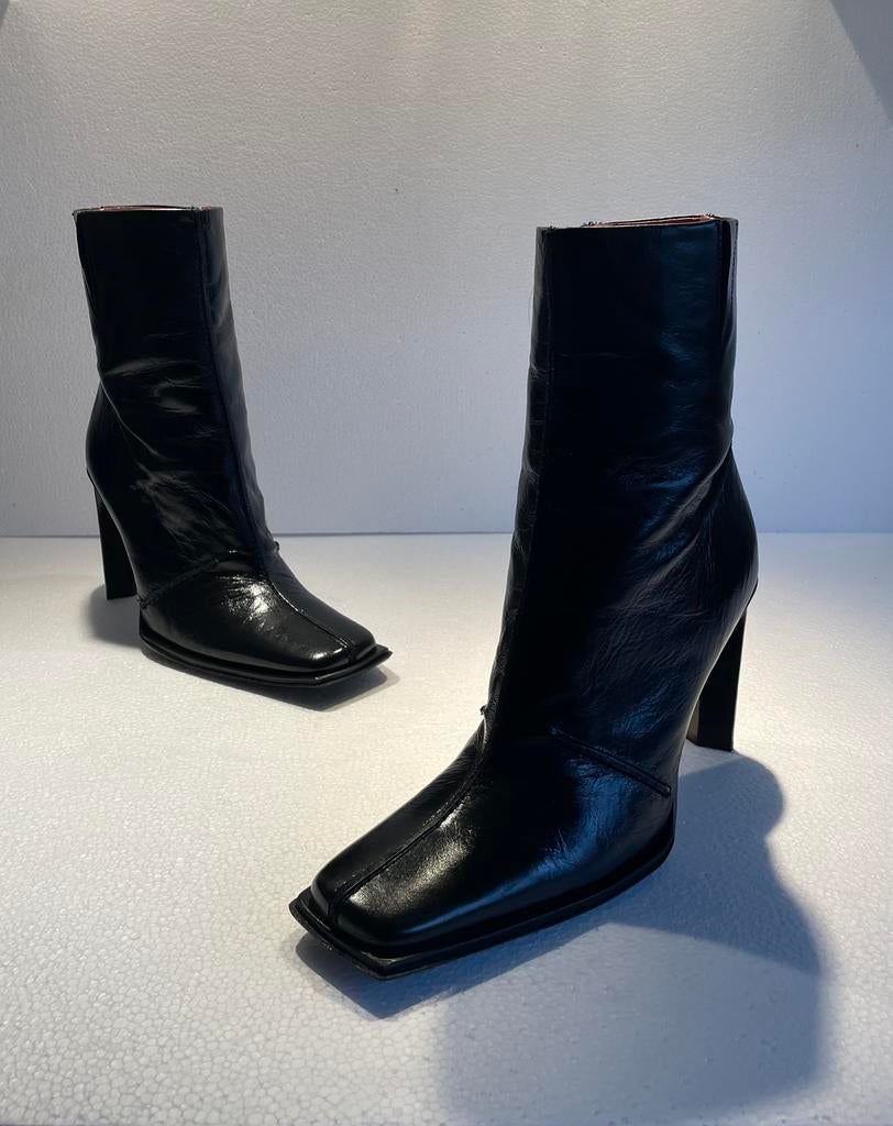 Bronx enkel laarzen met hoge hakken 41 zwart, Zwart, Nieuw, Ophalen of Verzenden, Schoenen met hoge hakken