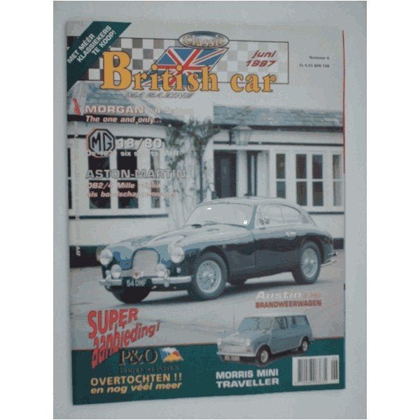Britich Car Magazine 1997 NR 06 Tijdschrift 1997 #1 Nederlan, Ophalen of Verzenden, Gelezen, Overige merken