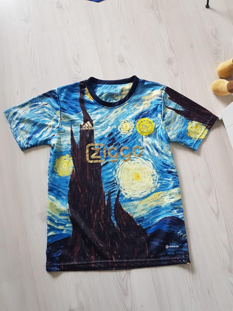Ajax heren voetbalshirt in maat large, Ophalen of Verzenden, Zo goed als nieuw, Maat 52/54 (L)