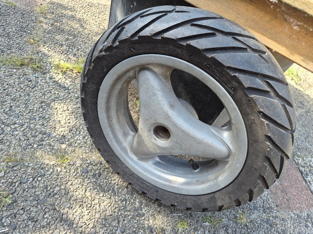 Yamaha Neos achtervelg met band (trommelrem), Ophalen of Verzenden, Gebruikt, Overige typen, Yamaha