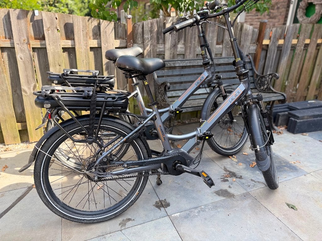 2x Lacros Scamper S600XL M410 belt Middenmotor, Fietsen en Brommers, Fietsen | Vouwfietsen, Ophalen of Verzenden, Zo goed als nieuw
