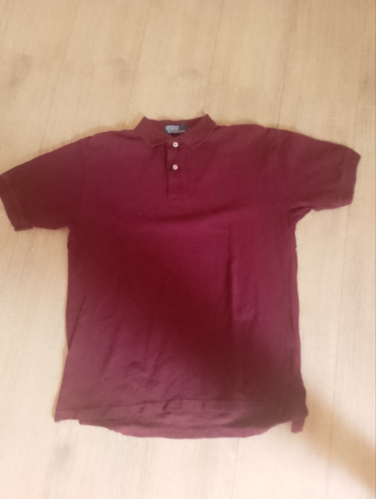 Ralph Lauren Polo Bordeaux/Rood Maat M - Topstaat, Kleding | Heren, Polo's, Maat 48/50 (M), Ralph Lauren, Nieuw, Ophalen of Verzenden