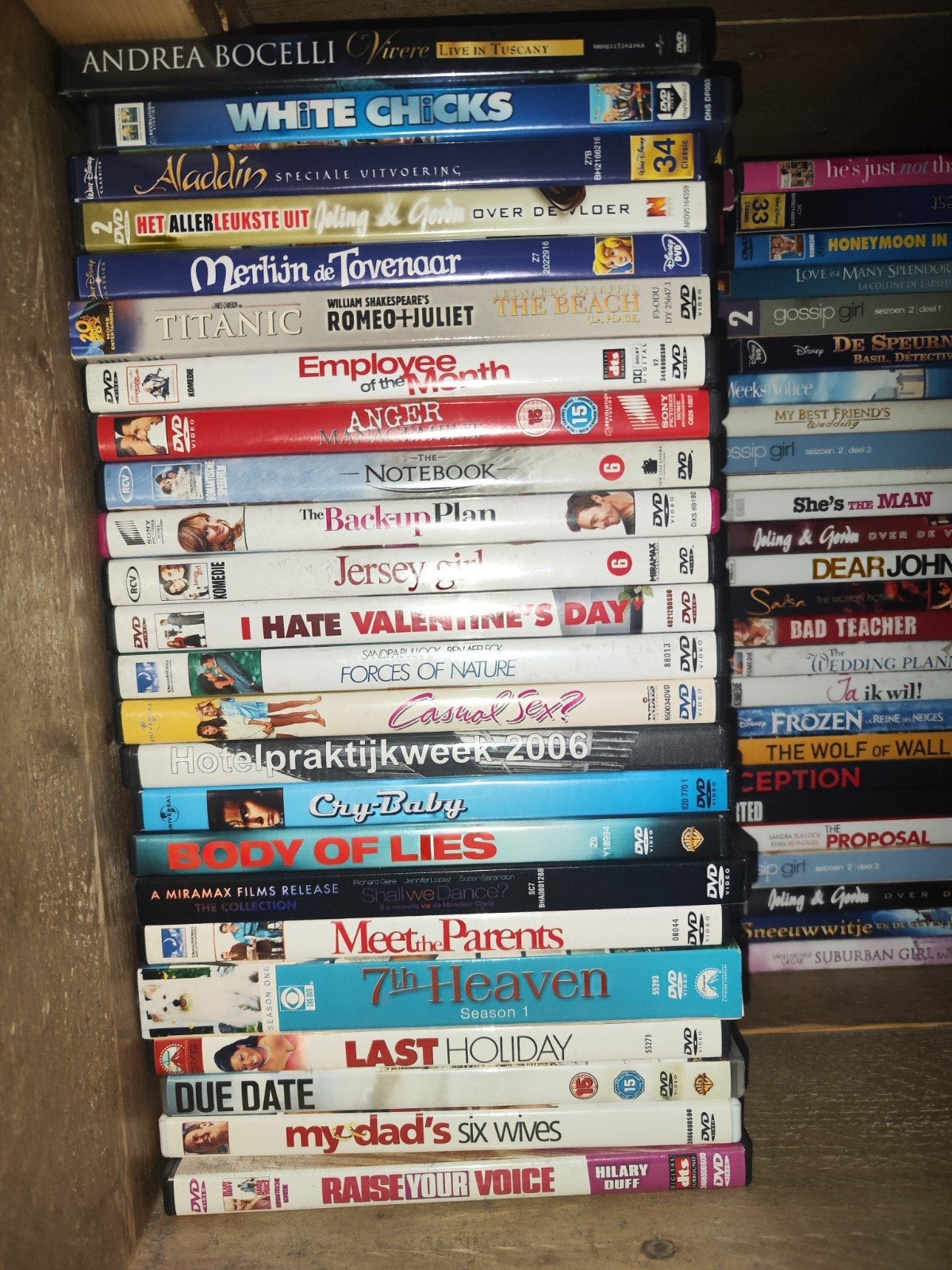 Grote collectie diverse DVD's - Films en series, Gebruikt, Overige genres, Ophalen of Verzenden, Vanaf 12 jaar
