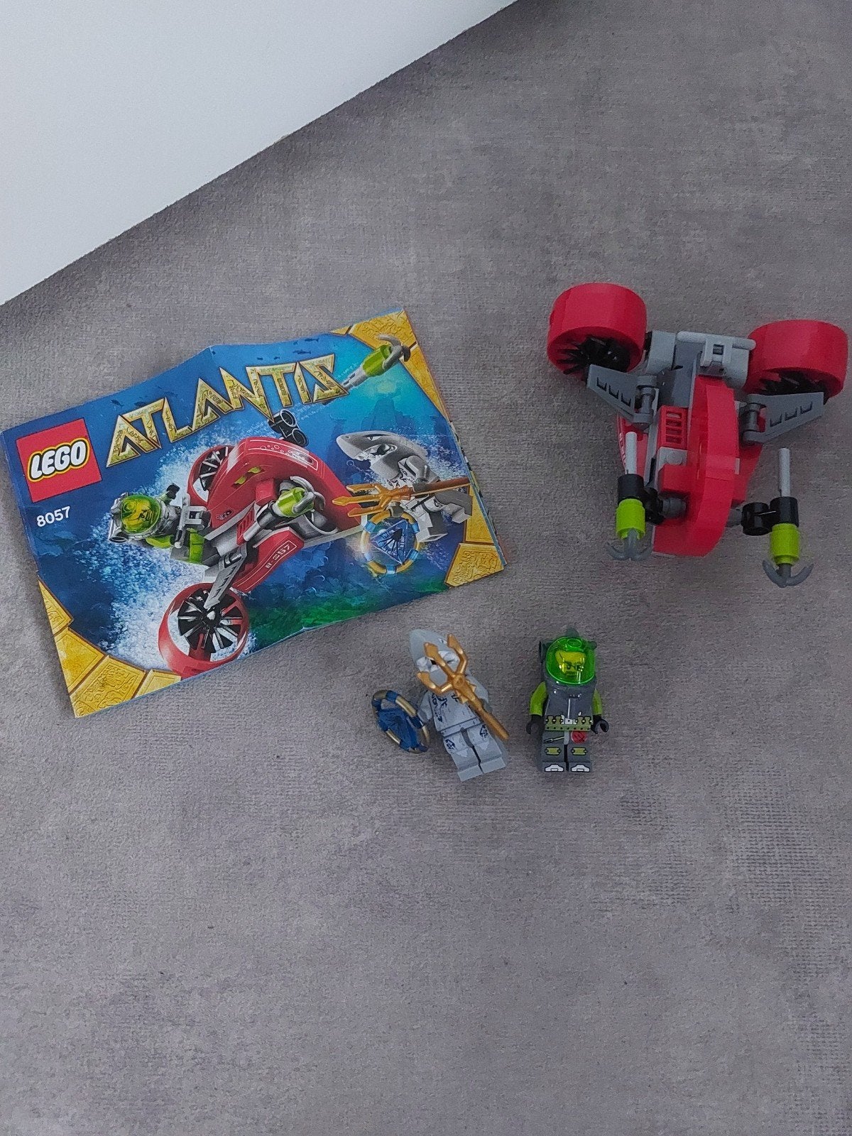 Lego Atlantis, Ophalen of Verzenden, Zo goed als nieuw