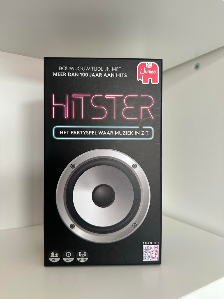 Hitster: Het ultieme muziek party spel!, Hobby en Vrije tijd, Gezelschapsspellen | Overige, Een of twee spelers, Ophalen of Verzenden