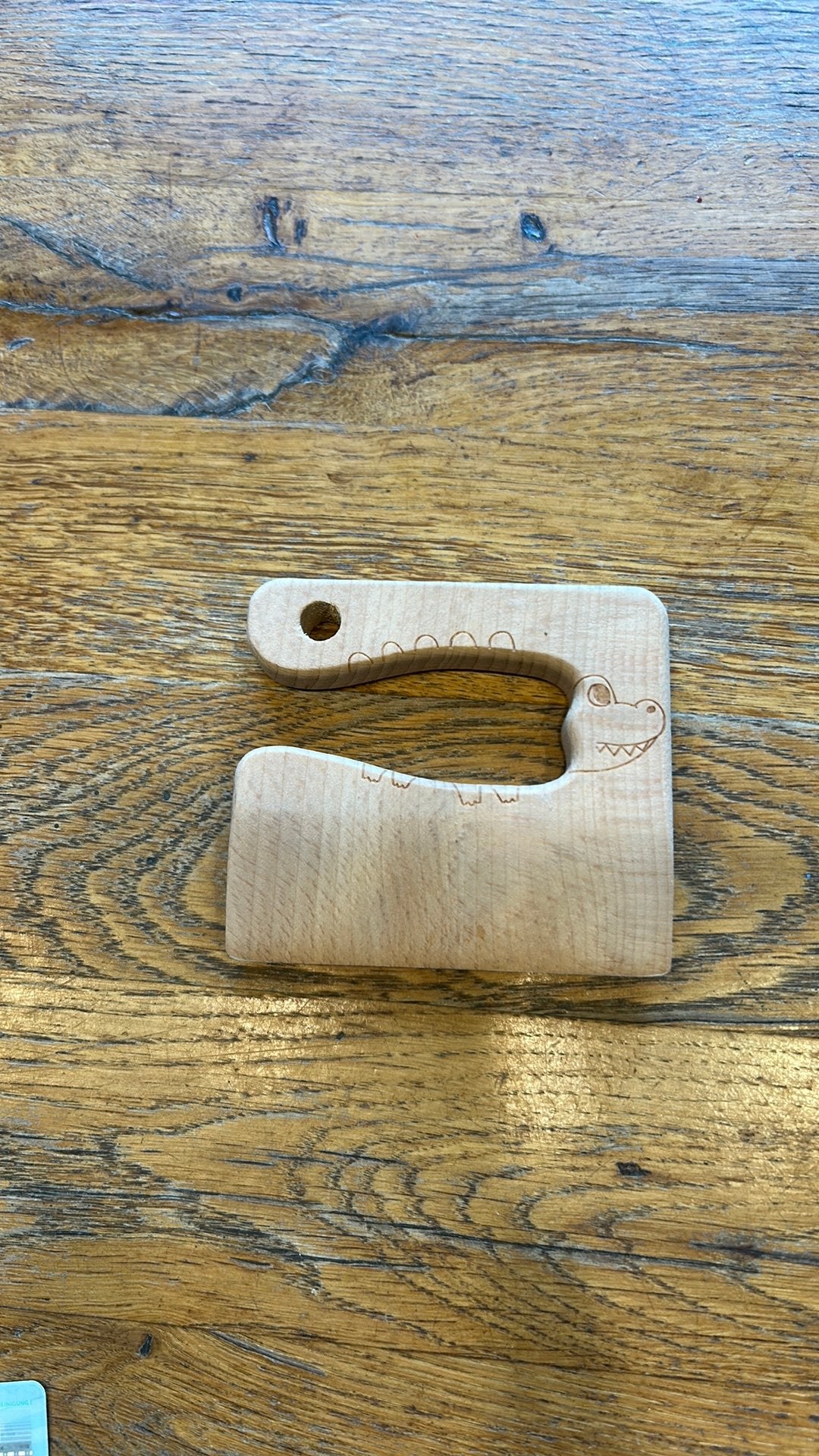 Houten Peuter mes montessori, Ophalen of Verzenden