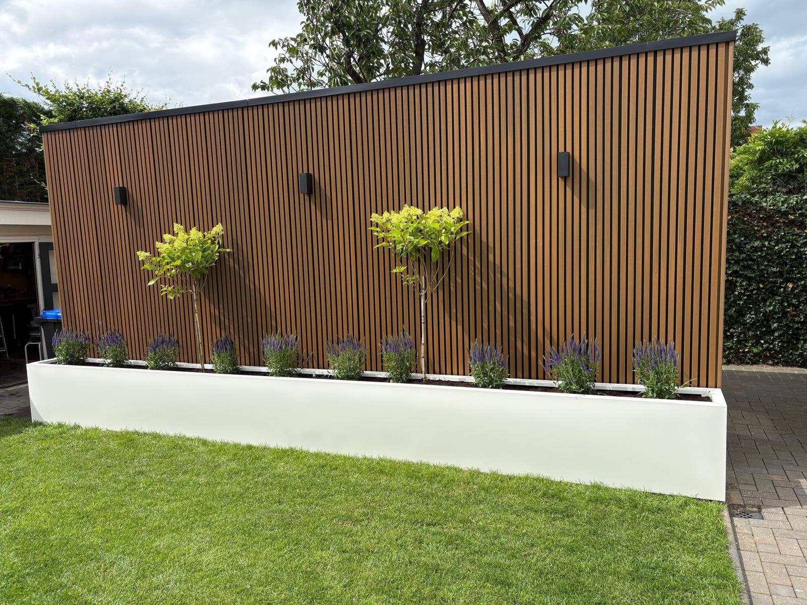 grote zwarte plantenbakken op maat gemaakt, Tuin en Terras, Bloembakken en Plantenbakken, Ophalen of Verzenden, Nieuw, Metaal