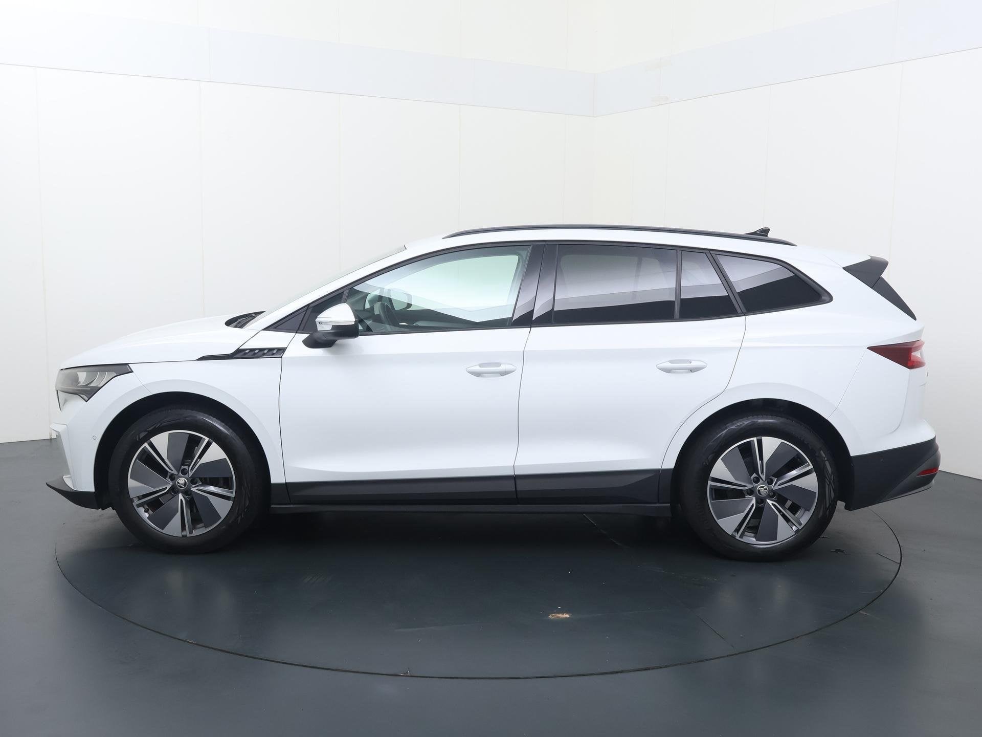 Skoda Enyaq iV 60 | 180 PK | SoH 90% | Cruise control | Clim, Automaat, Achterwielaandrijving, Gebruikt, Leder en Stof