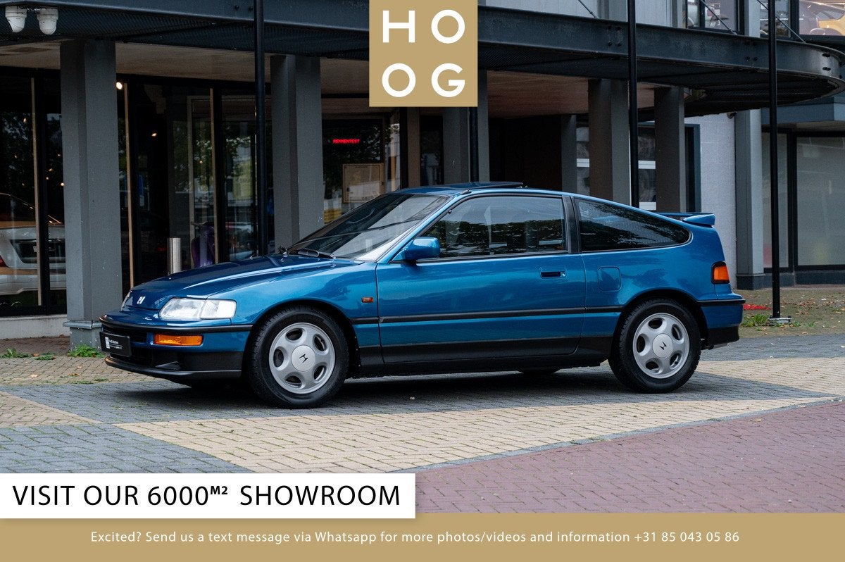 Honda CRX 1.6 VTEC (bj 1991), Auto's, Gebruikt, 150 pk, 4 stoelen, Leder
