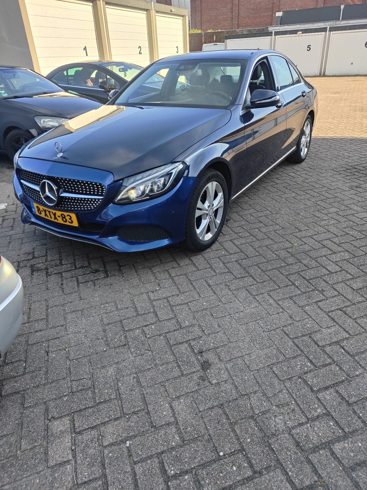 !!Export!!Mercedes-Benz C-Klasse C180 1.6 115KW 2014 Blauw, Automaat, 1800 kg, Blauw, Particulier