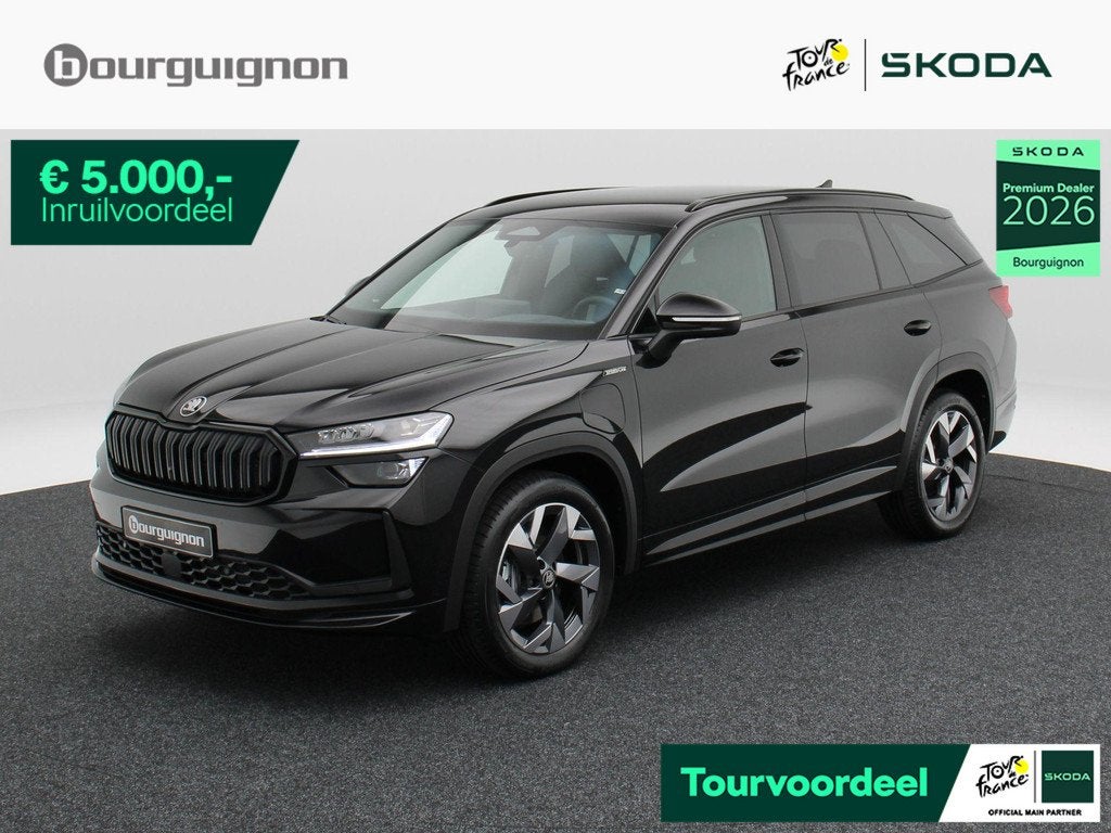 Skoda Kodiaq Sportline Business 1.5 TSI PHEV 204PK | Trekhaa, Auto's, Skoda, 4 cilinders, Plug-in hybride, Bedrijf, Nieuw